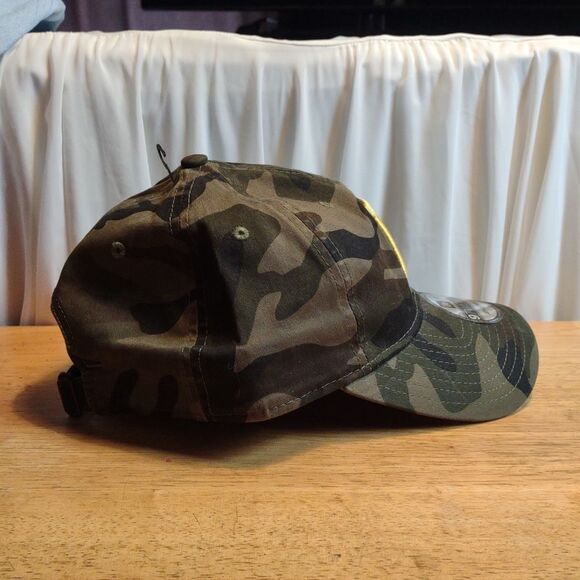 New Era 9Twenty Pittsburgh Pirates Camo Sliderback Hat - New - Picture 5 of 9
